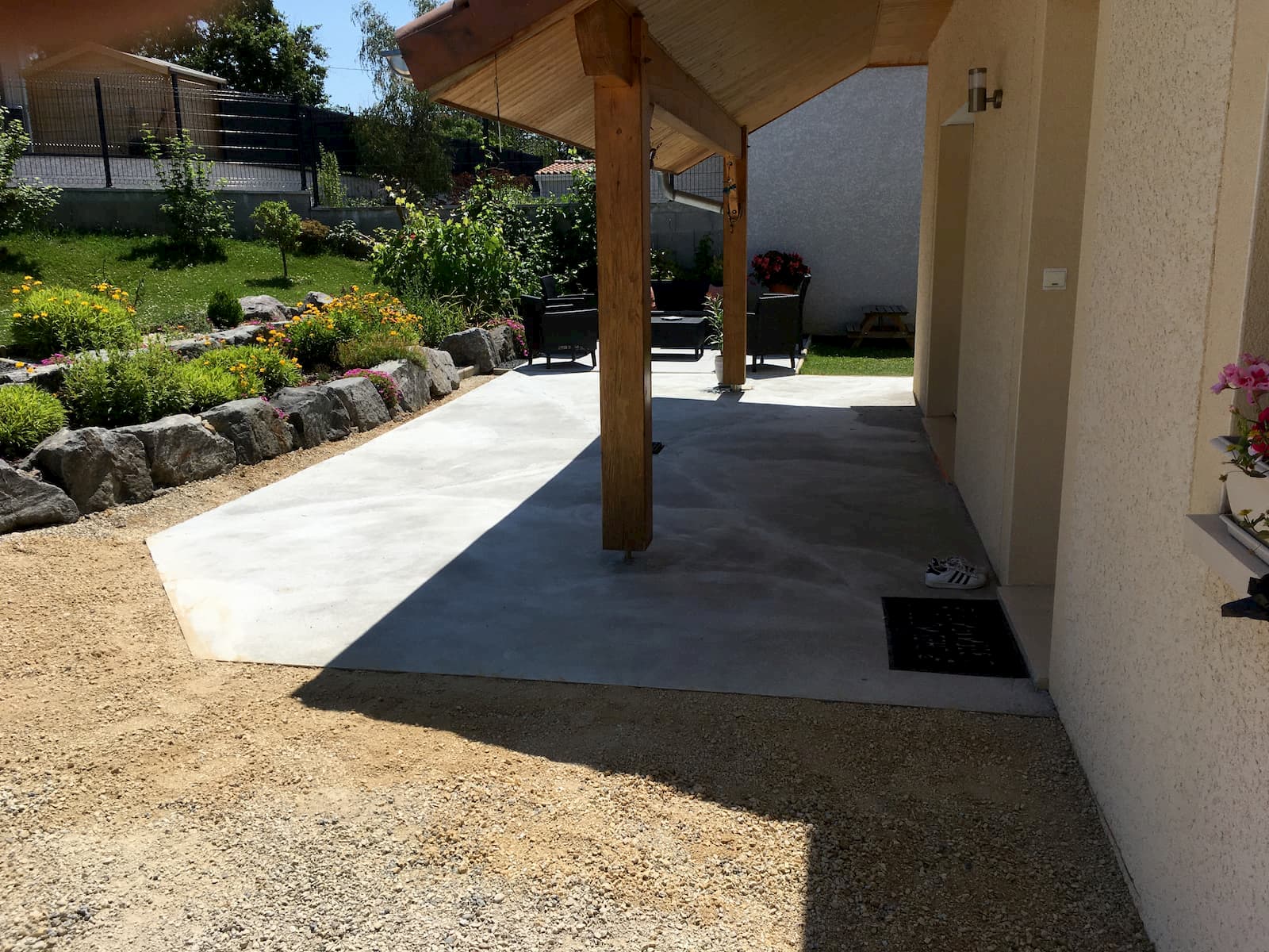 Enrochement / Dallage 3